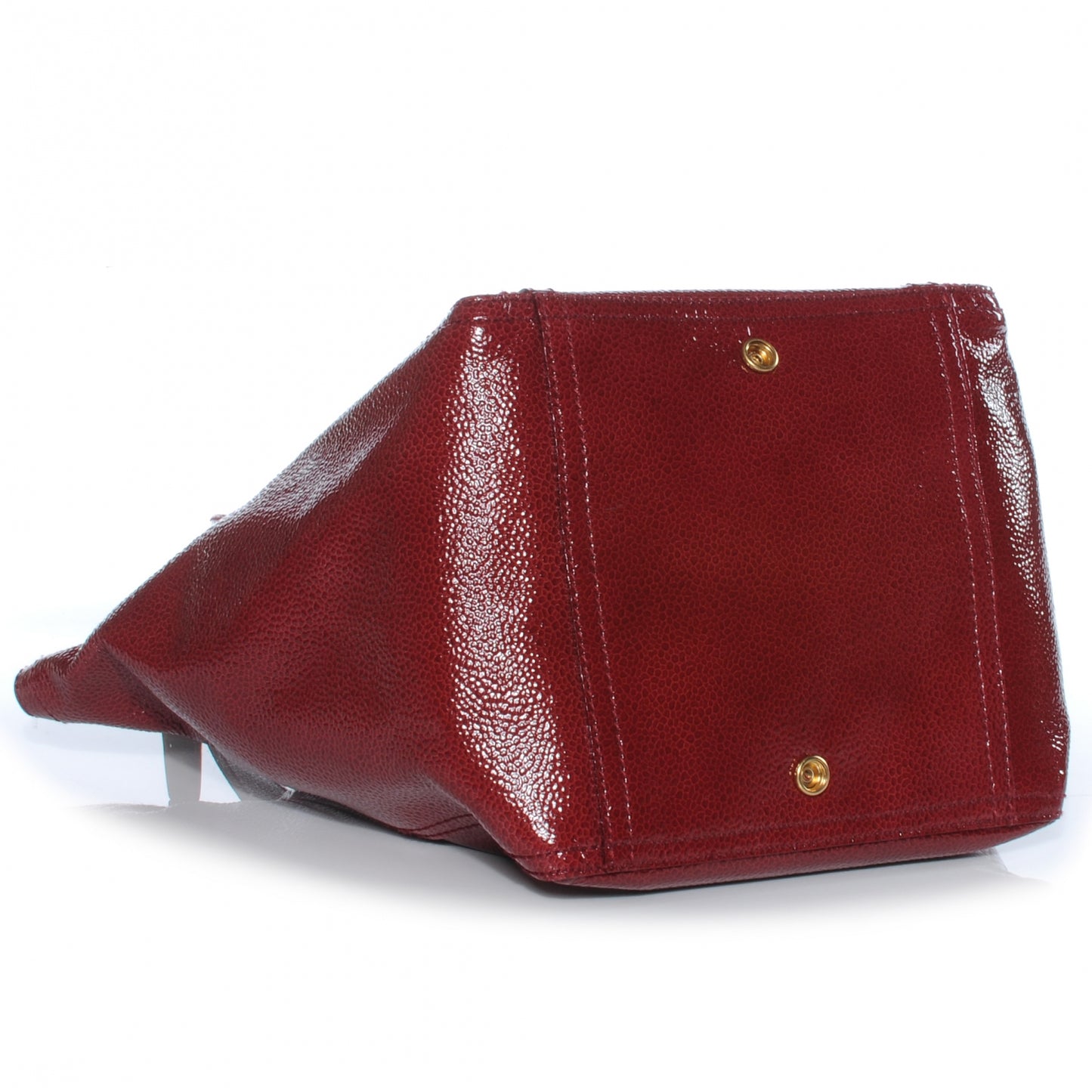 Patent Small Downtown Dark Red