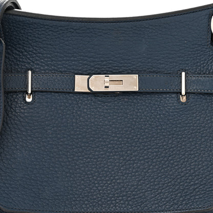 Hermes Taurillon Clemence Jypsiere 28 Bleu de Prusse 8 of 11