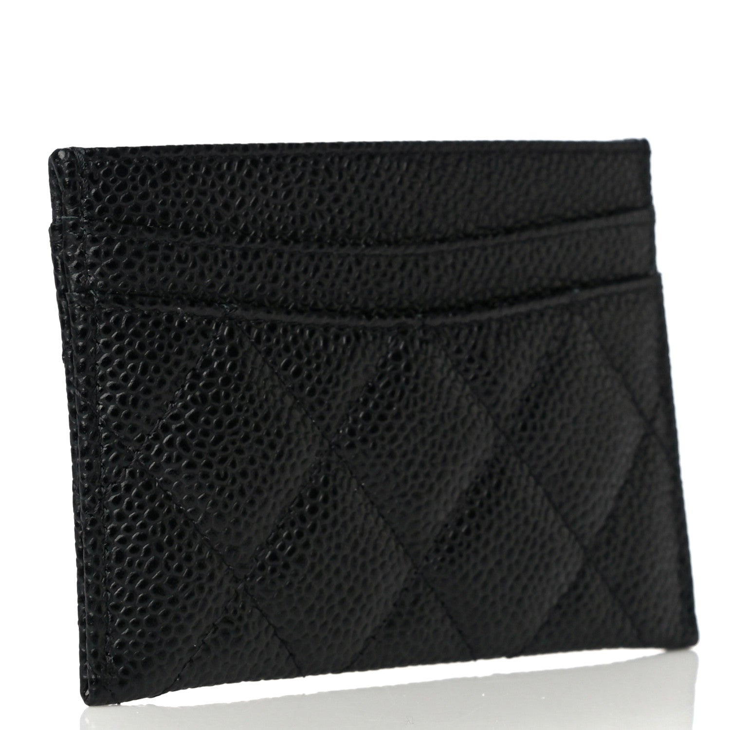 Chanel Caviar Quilted Card Holder Black 3 of 12