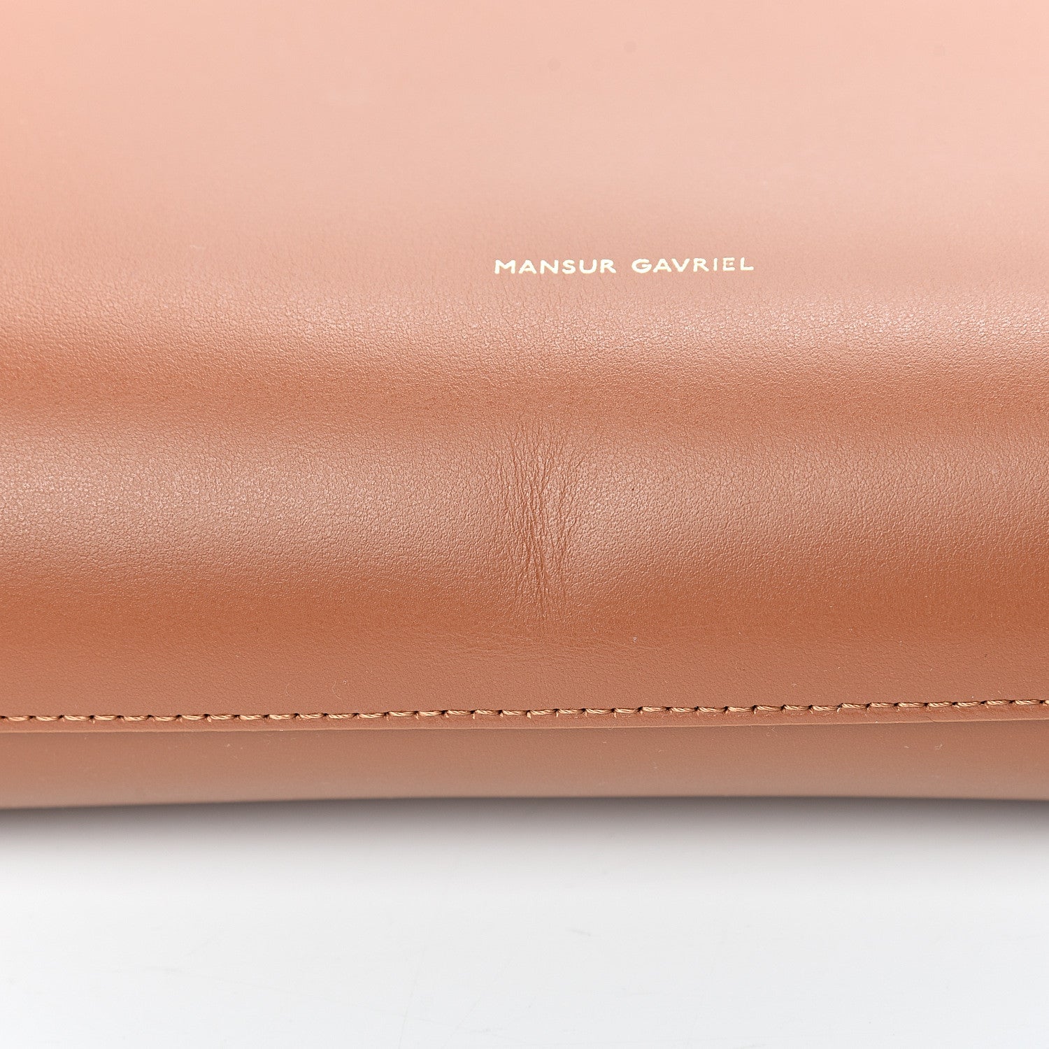 Mansur Gavriel Calfskin Small Hobo Ginger 10 of 10