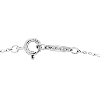 Tiffany Sterling Silver Frank Gehry Orchid Drop Pendant Necklace 6 of 7