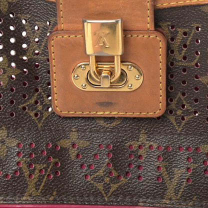 Louis Vuitton Monogram Perforated Musette Fuchsia 12 of 13