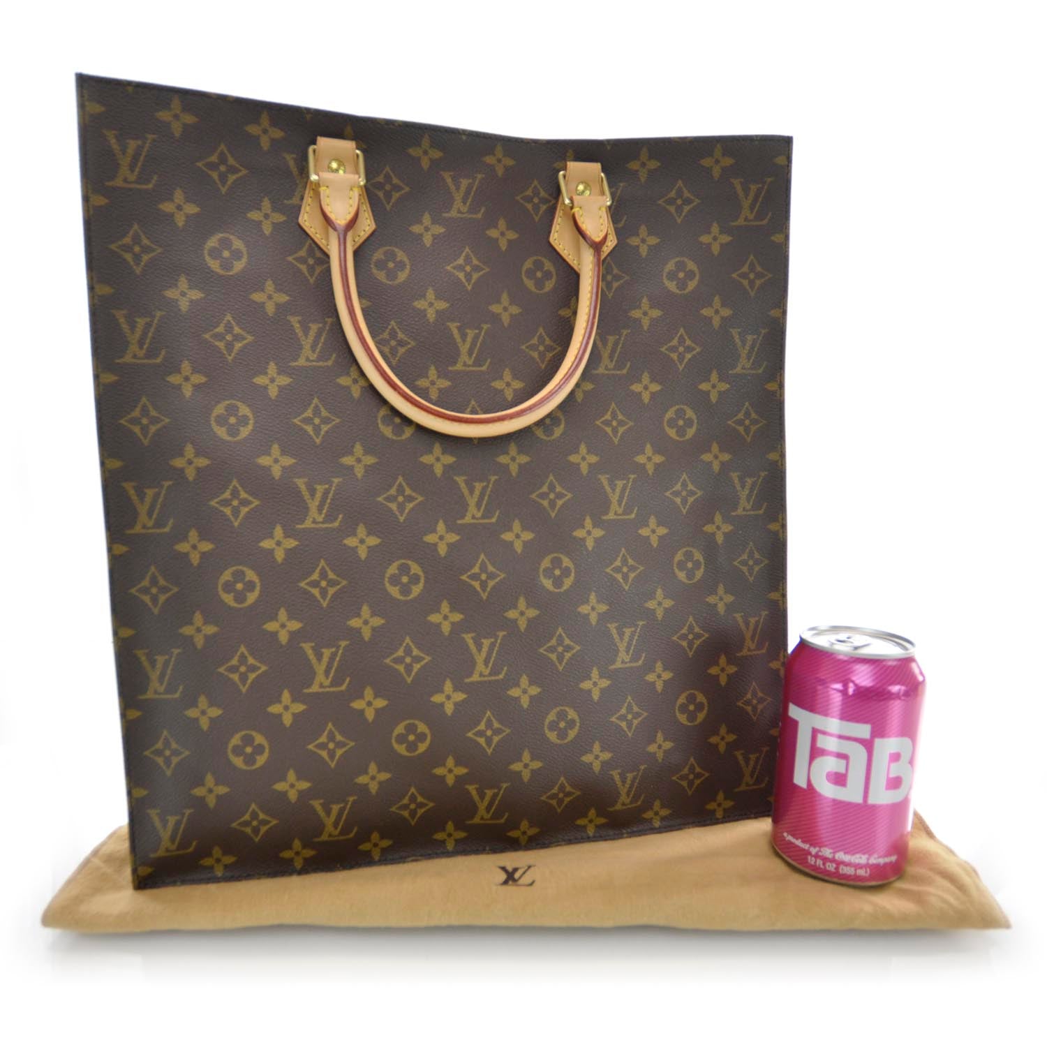 Louis Vuitton Monogram Sac Plat 3 of 7