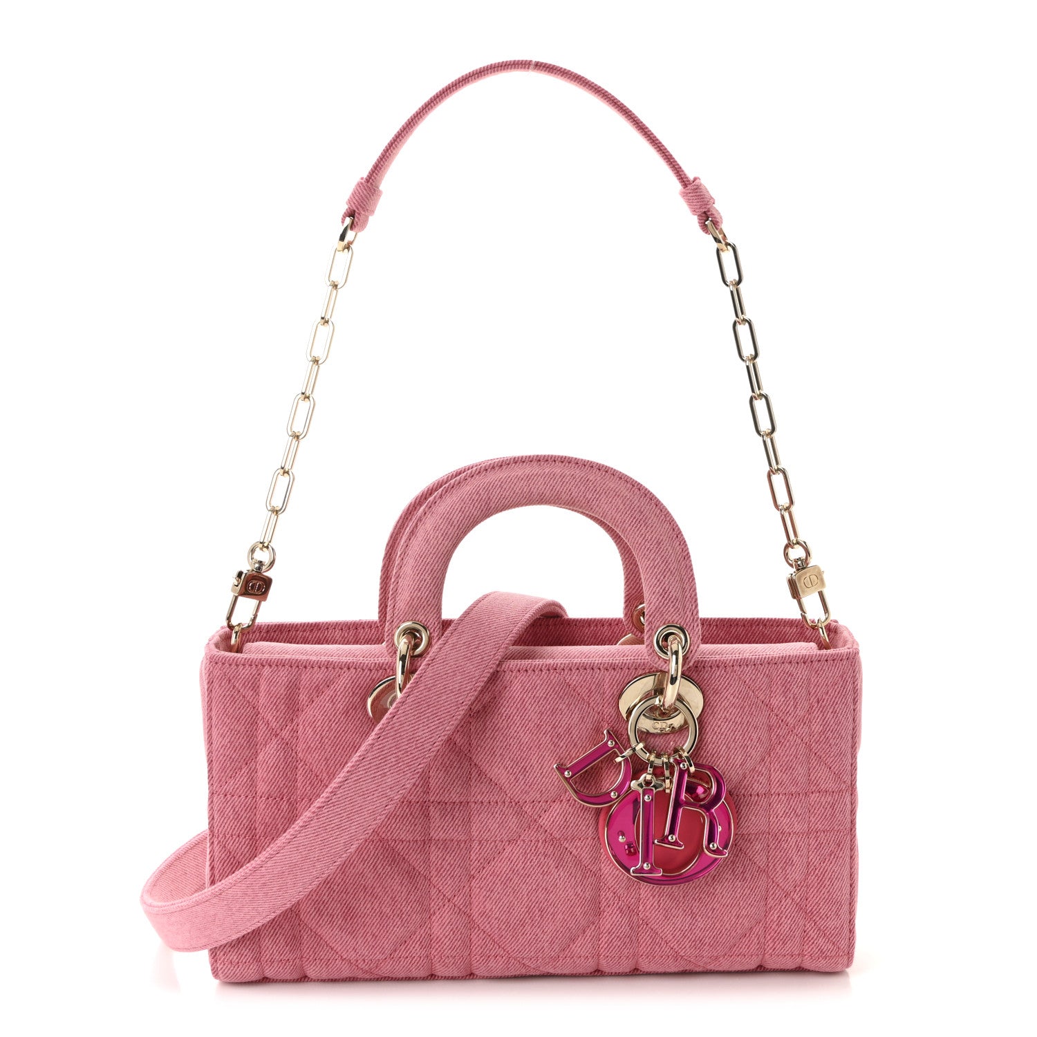 Christian Dior Denim Macrocannage Lady D-Joy Pink 1 of 9