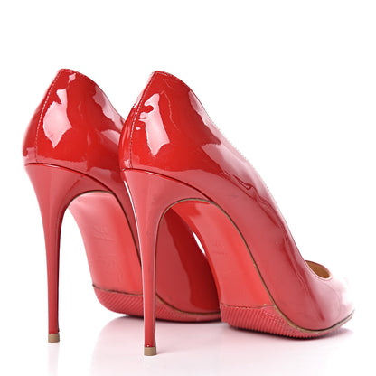 Christian Louboutin Patent Dorissima 100 Pumps 37.5 Oeillet 4 of 13