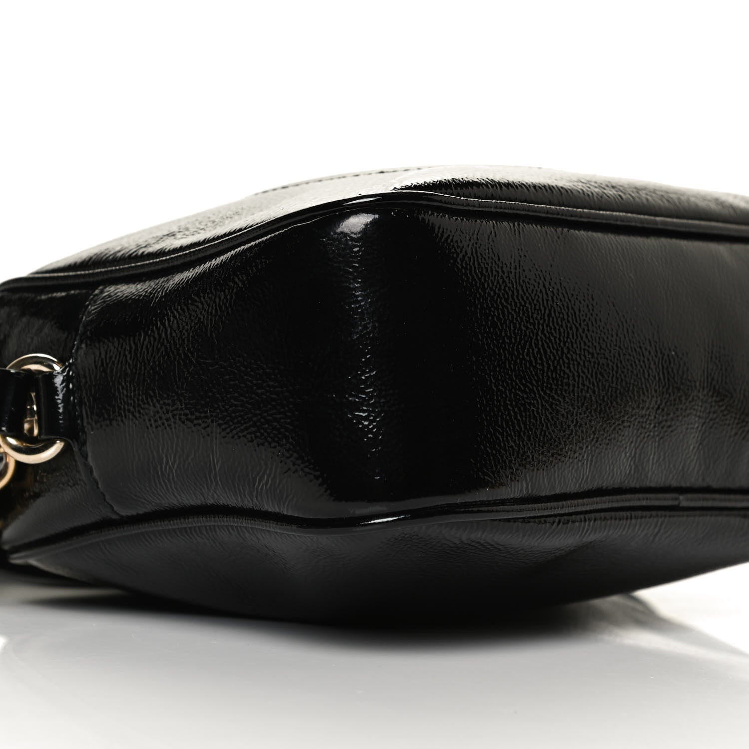 Gucci Soft Patent Small Soho Disco Bag Black 10 of 13
