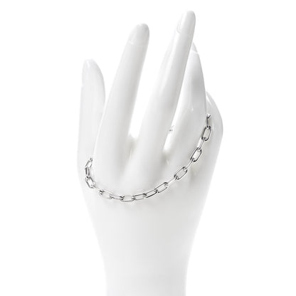 Cartier 18K White Gold Spartacus Chain Bracelet 2 of 5