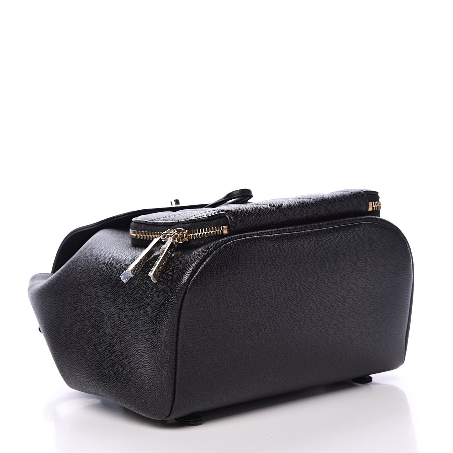 Caviar Quilted Business Affinity Backpack Black