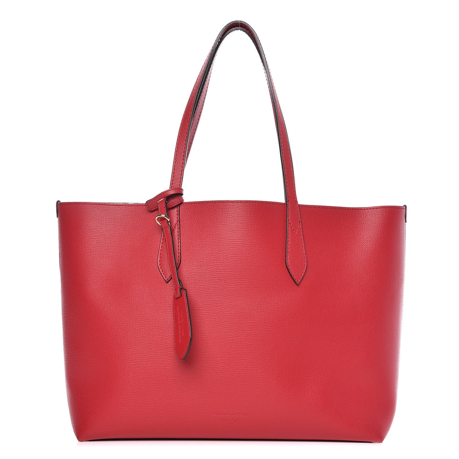 Burberry Haymarket Check Medium Reversible Tote Red 4 of 18