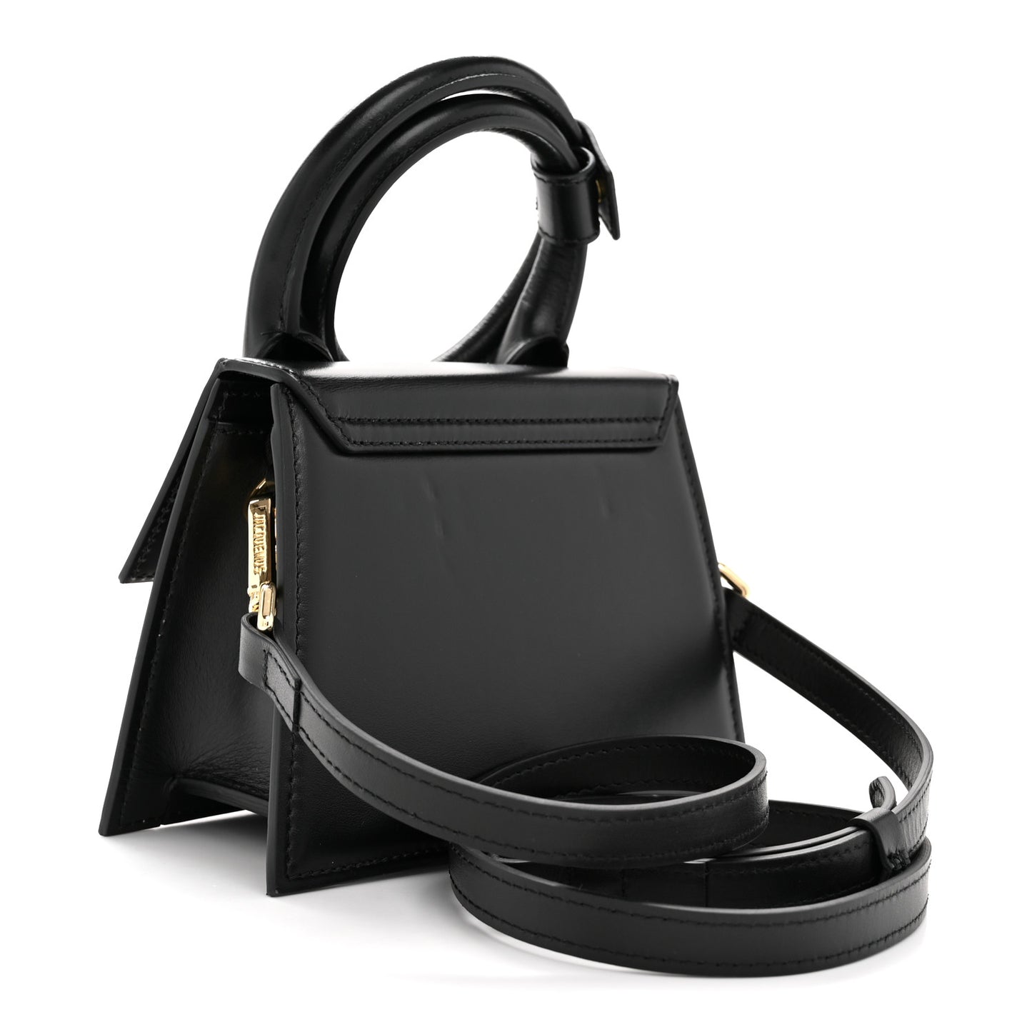Smooth Calfskin Le Chiquito Noeud Black Black