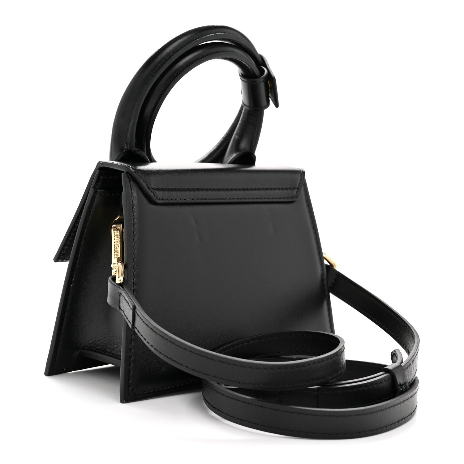 Jacquemus Smooth Calfskin Le Chiquito Noeud Black Black 3 of 10