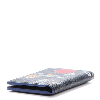 Louis Vuitton Damier Graphite World Map Pocket Organizer NM 4 of 9