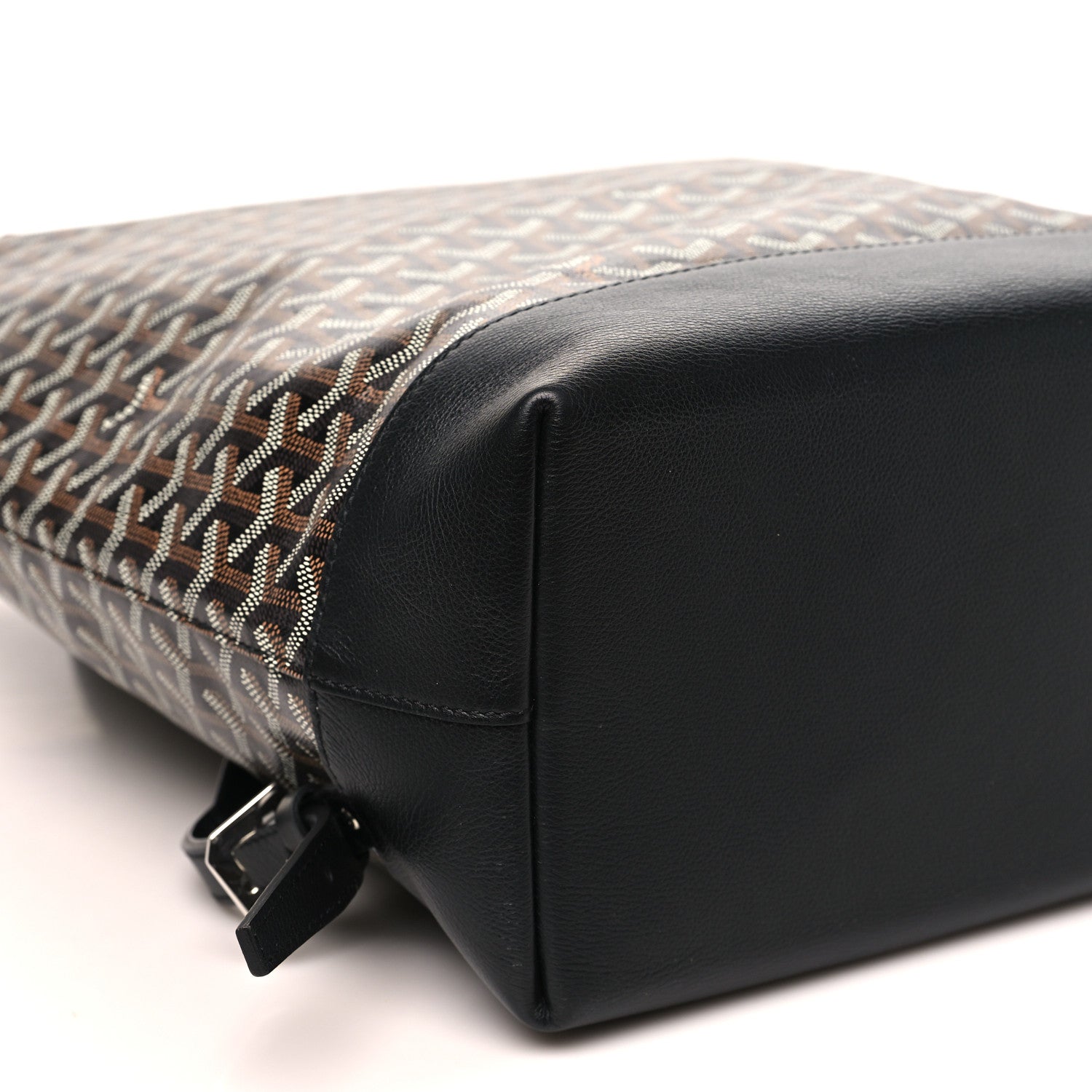 Goyard Goyardine Calfskin Cisalpin Backpack Black 8 of 11