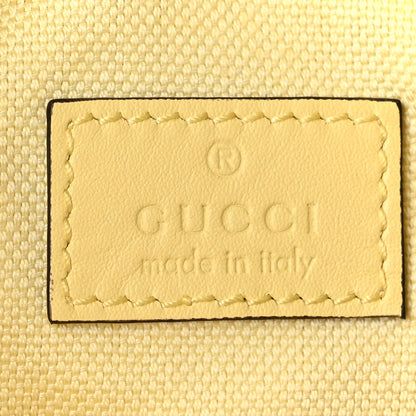 Gucci Grainy Calfskin Half Horsebit Mini Shoulder Bag Yellow 6 of 11