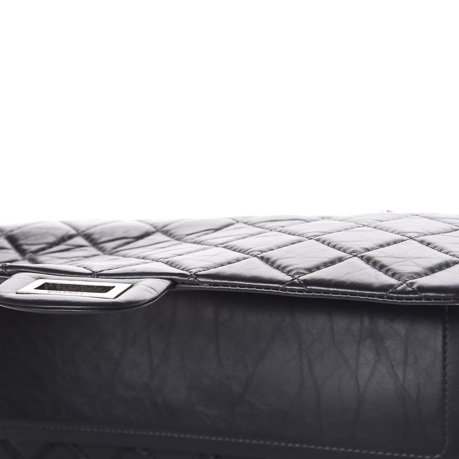 Chanel Aged Calfskin Quilted 2.55 Reissue 227 Flap Grey 13 of 14