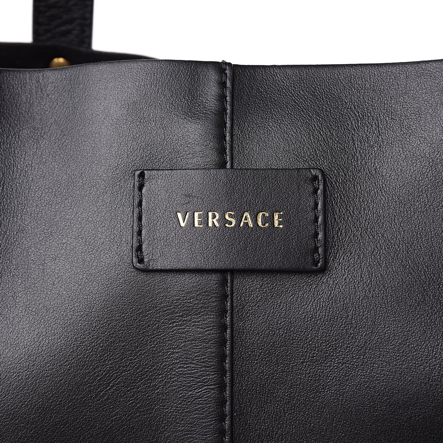 Calfskin Palazzo Tote Black