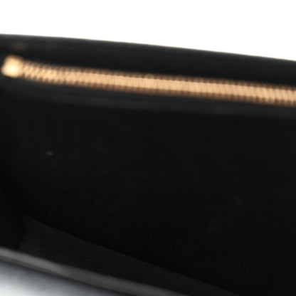 Gucci Calfskin Mini GG Marmont Chain Wallet Black 9 of 13