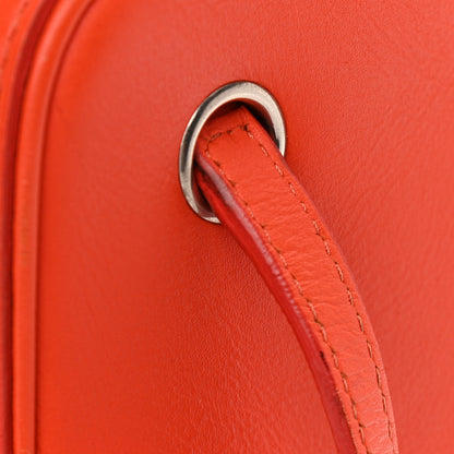 Celine Nappa Side Lock Dragonne Shoulder Bag Bright Orange 13 of 13