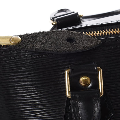 Louis Vuitton Epi Speedy 25 Black 9 of 10