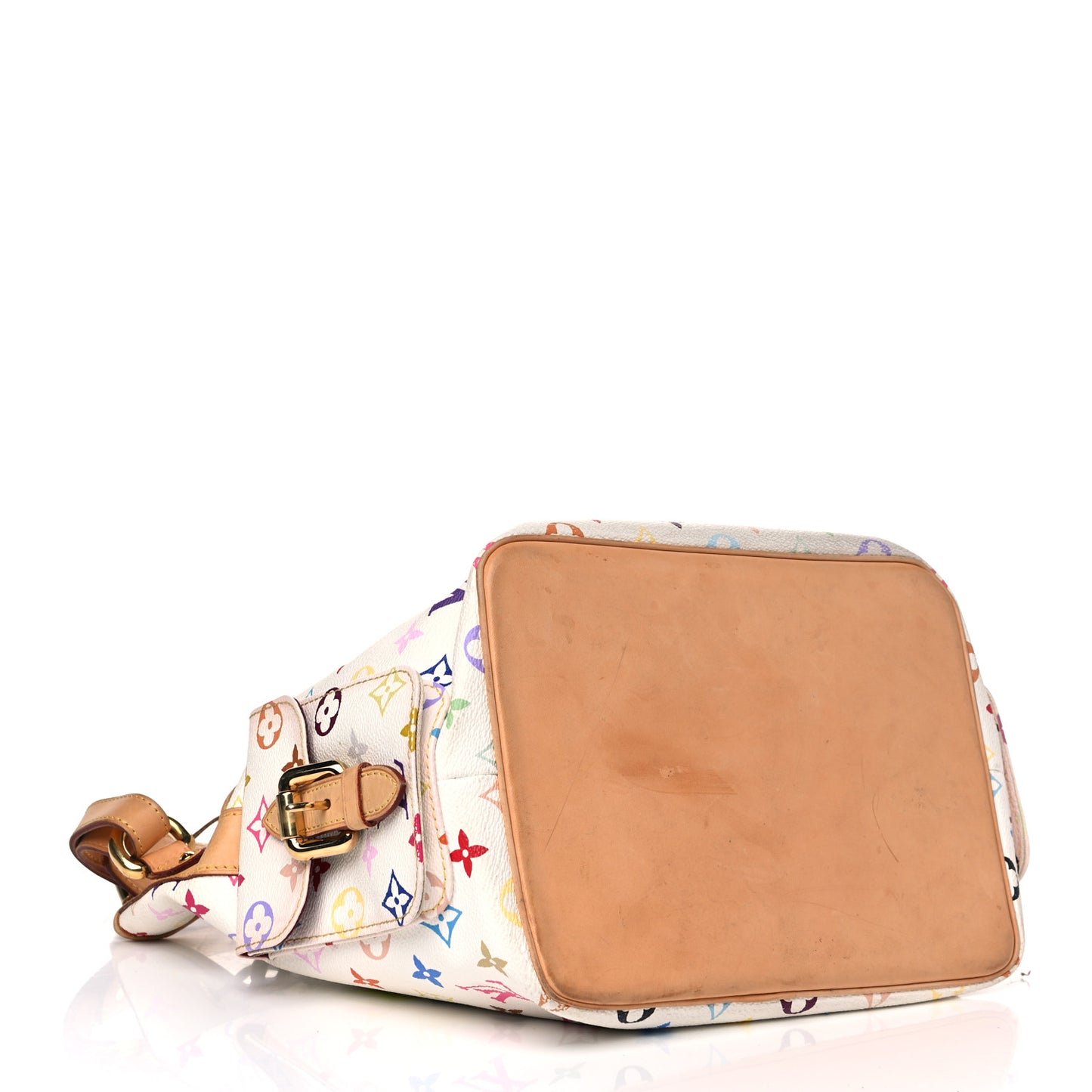 Monogram Multicolor Petit Noe White