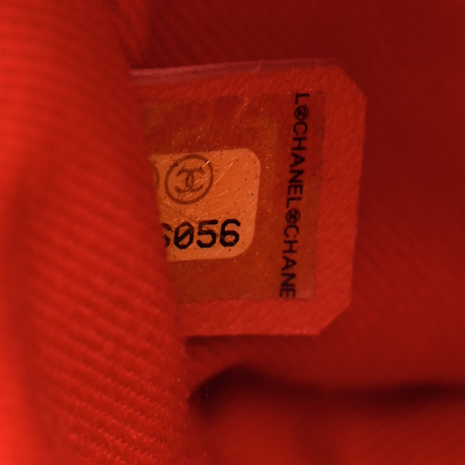 Chanel Calfskin Perforated Up In The Air Tote Red 7 of 10