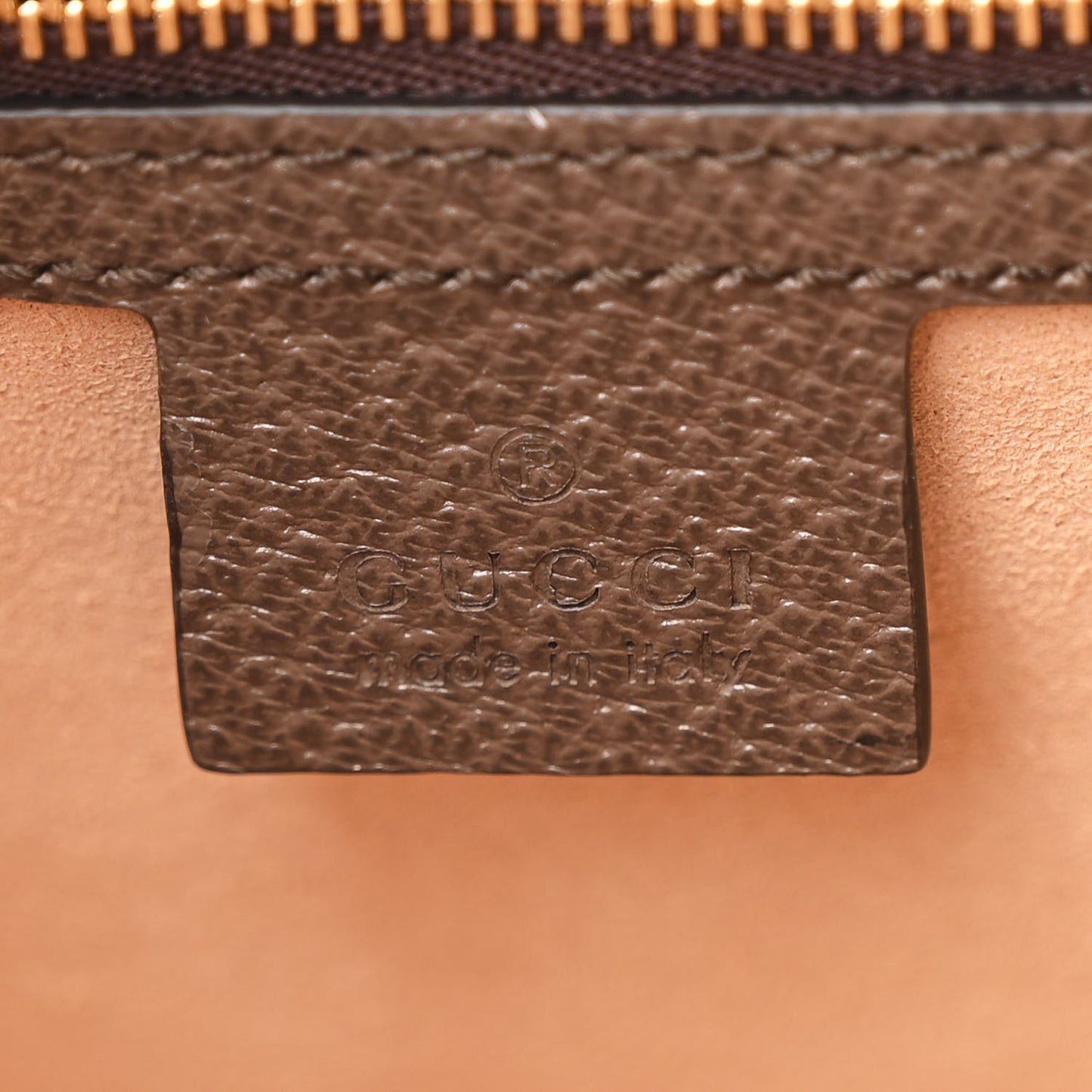 GG Supreme Monogram Web Medium Ophidia Tote Bag Brown