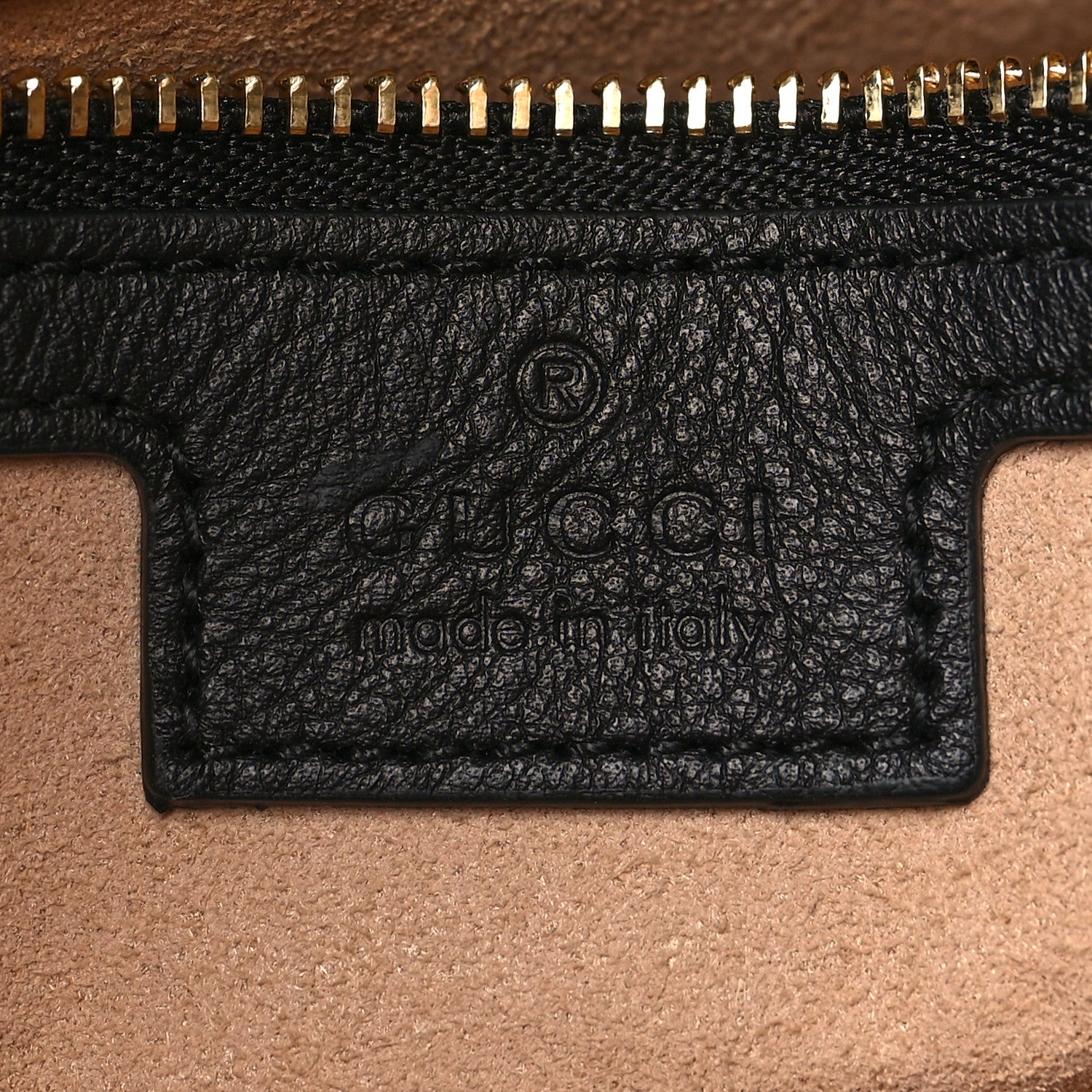 Gucci GG Supreme Monogram Medium Padlock Shoulder Bag Black 6 of 10