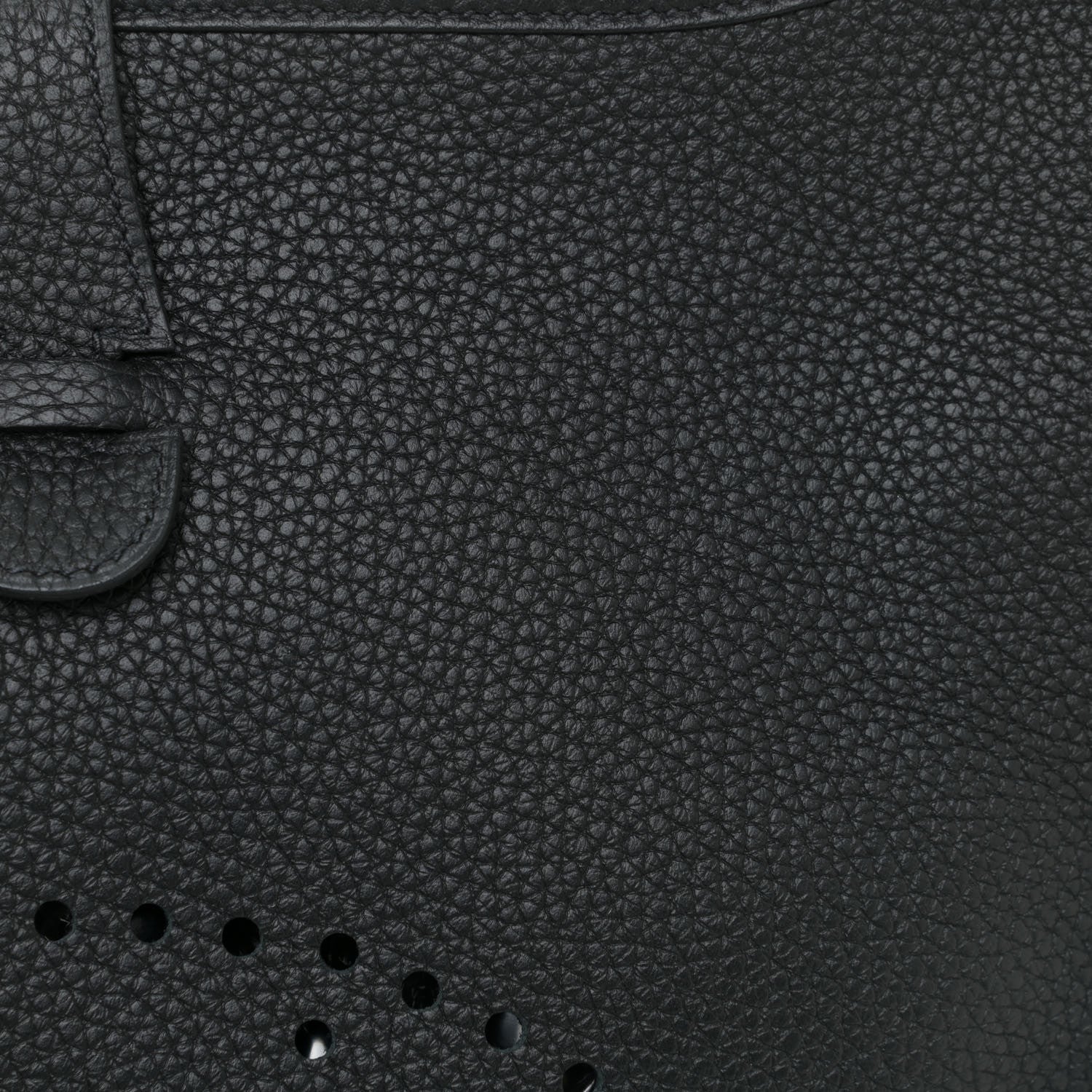 Hermes Taurillon Clemence Evelyne III PM Black 9 of 9