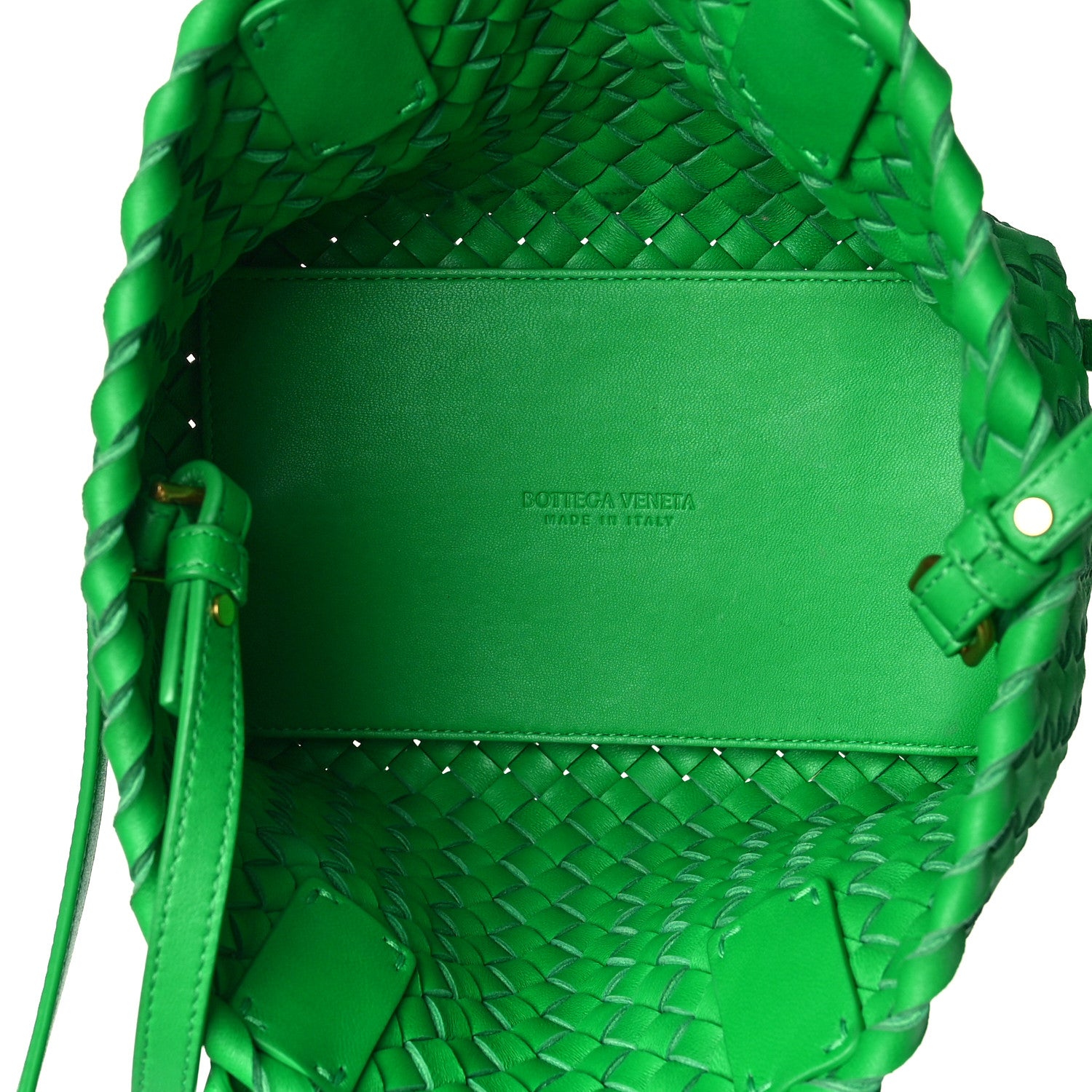 Bottega Veneta Nappa Intrecciato Mini Cabat Parakeet 6 of 10