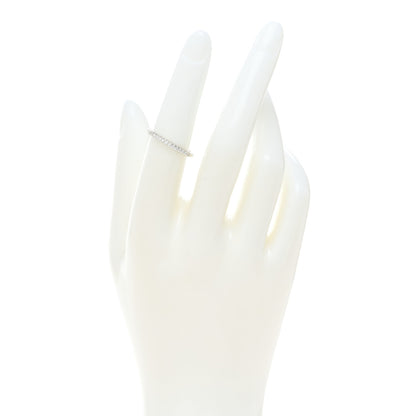 Tiffany Platinum Diamond .17ctw Soleste Half Circle Band Ring 51 5.75 2 of 4