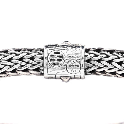 John Hardy Sterling Silver Black Sapphire 6.5mm Classic Chain Bracelet 6 of 6