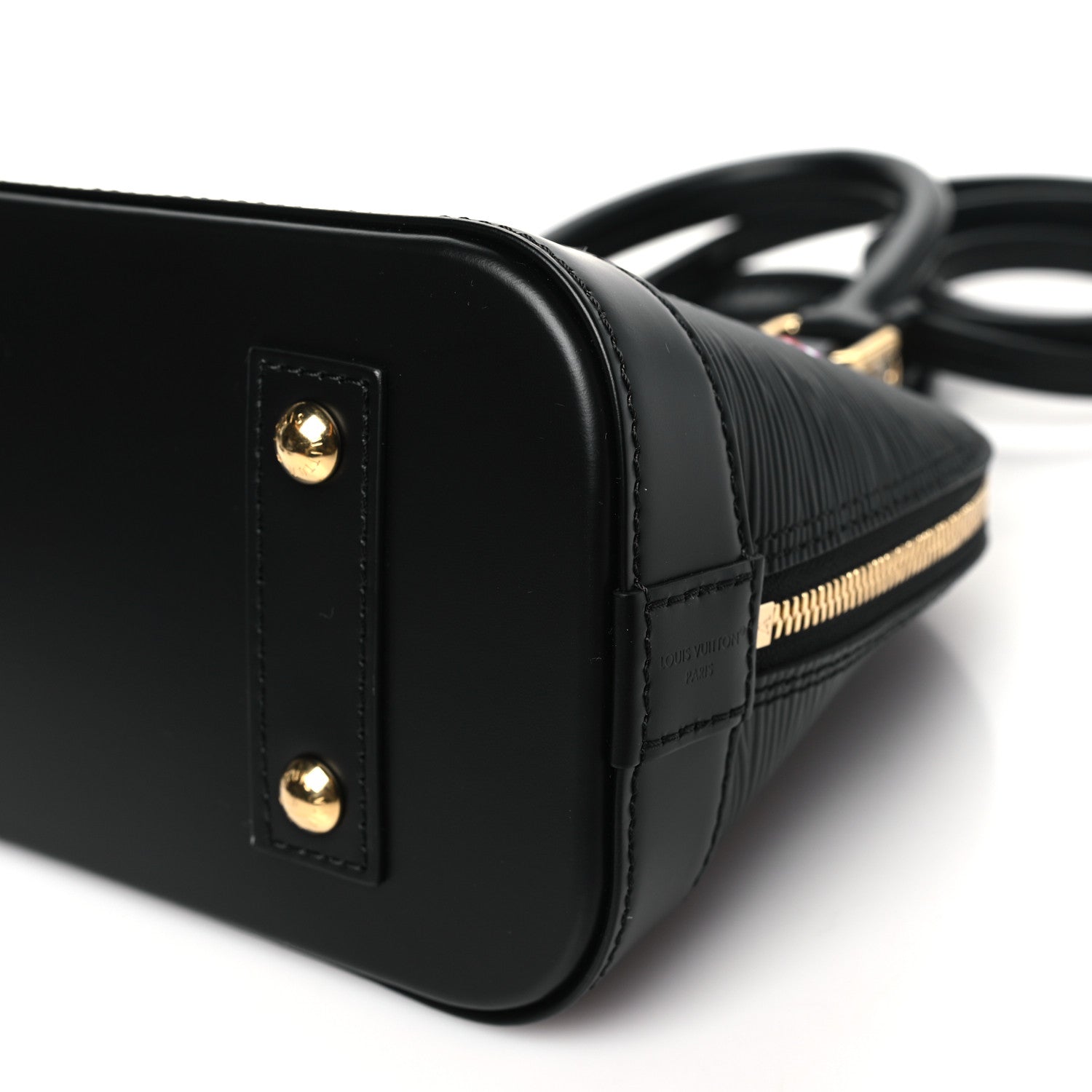 Louis Vuitton LV X TM Epi Alma BB Black 9 of 10