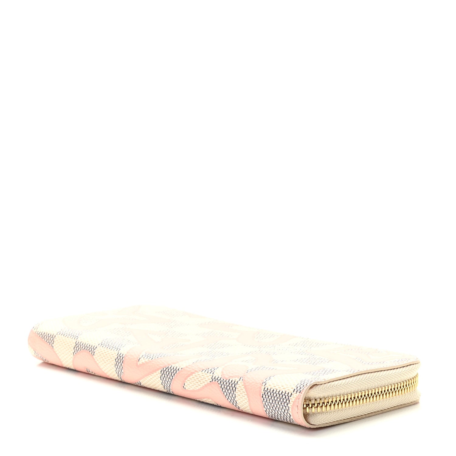 Louis Vuitton Damier Azur Tahitienne Clemence Wallet 7 of 9