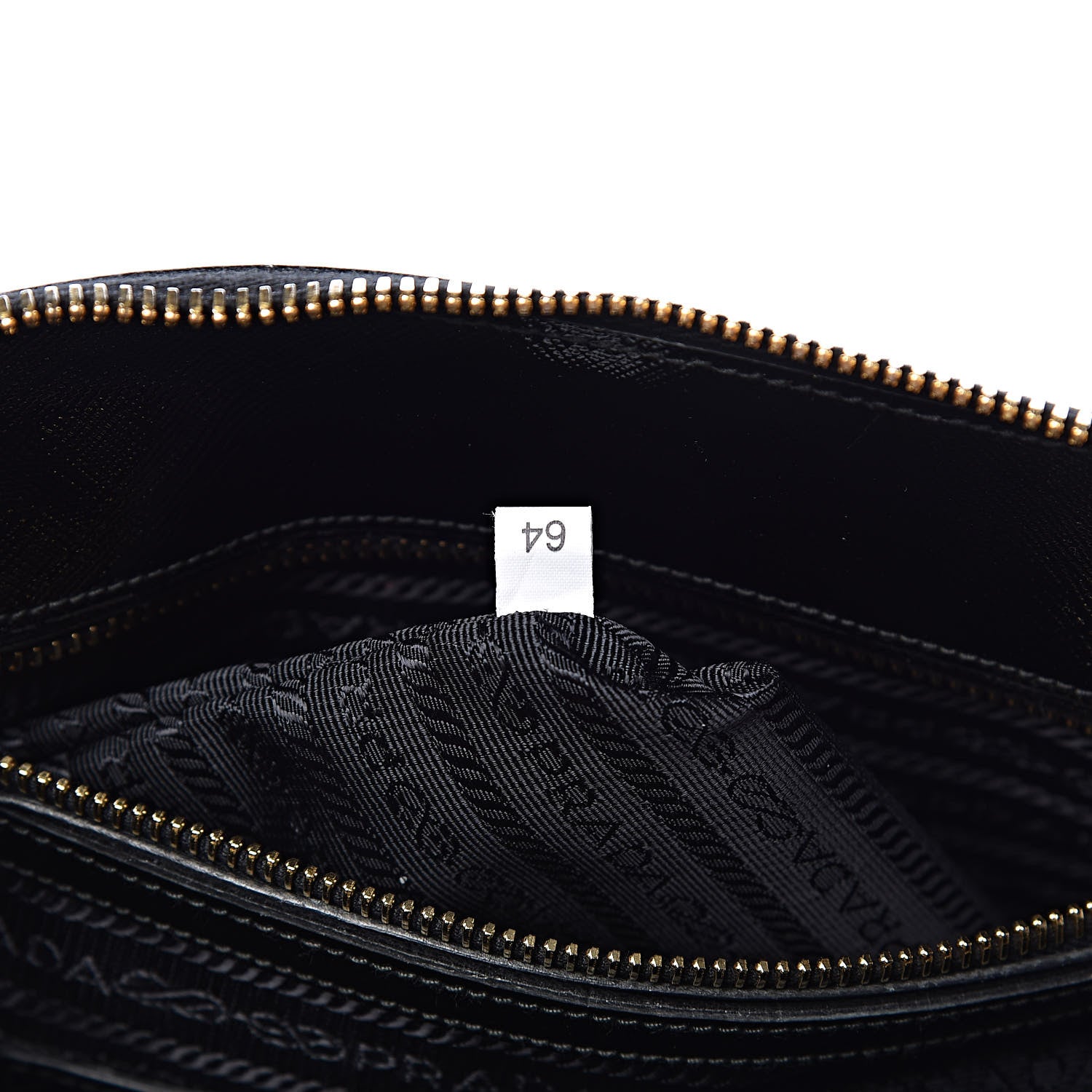 Prada Saffiano Vernice Medium Promenade Tote Black 7 of 11