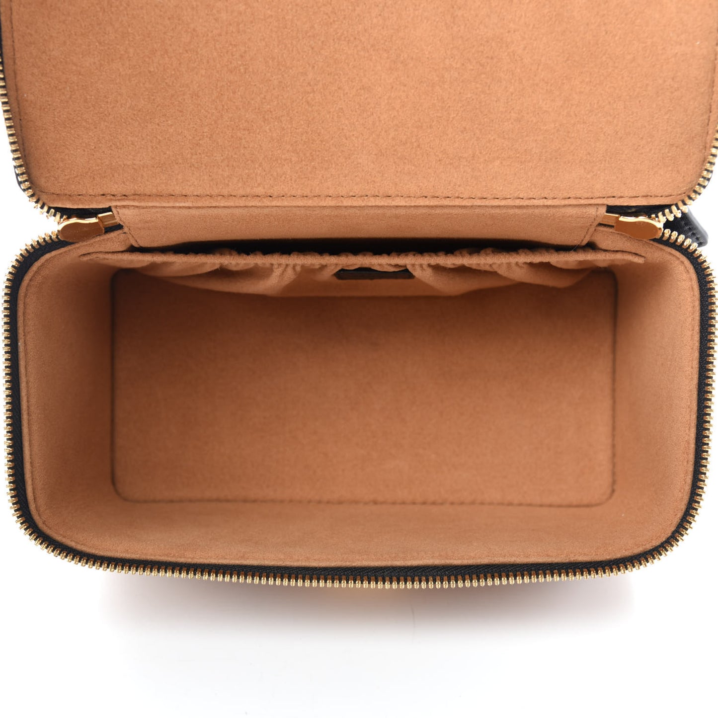 Visetos Vanity Case Cognac Black