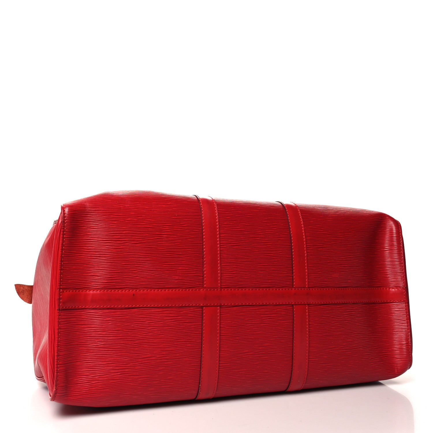Louis Vuitton Epi Keepall 50 Castillan Red 3 of 11