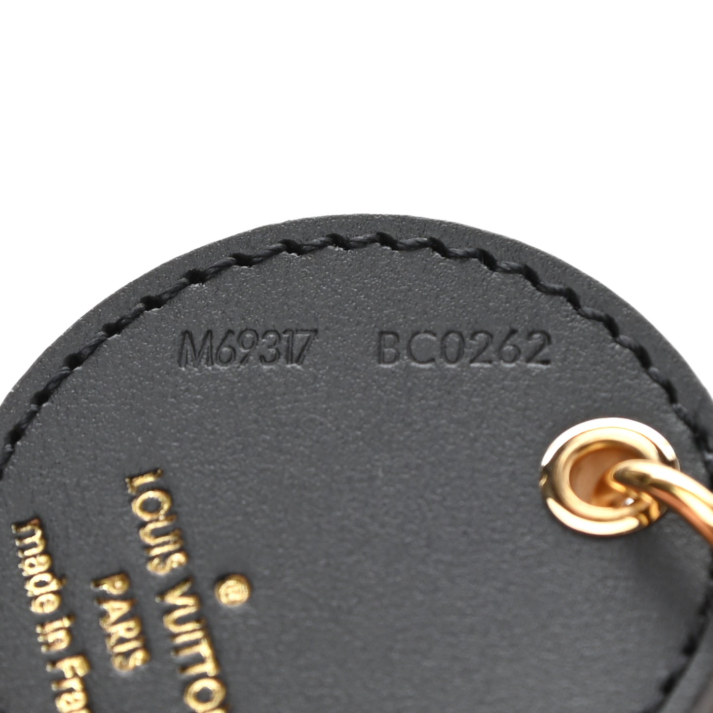 Monogram Reverse Key Holder Bag Charm