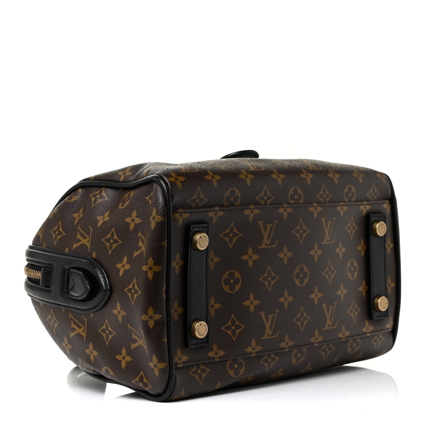 Monogram Golden Arrow Speedy Black