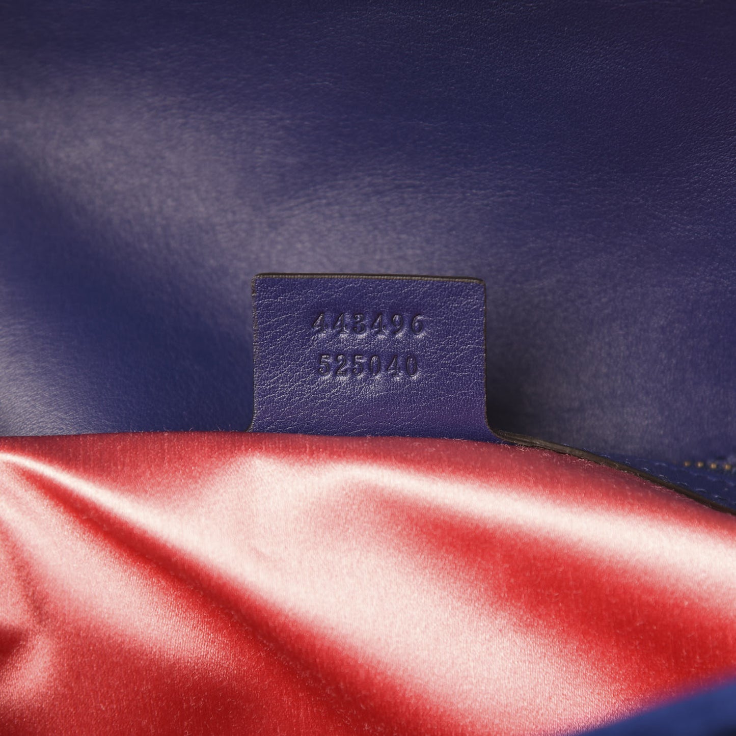 Velvet Matelasse Medium GG Marmont Shoulder Bag Cobalt Blue