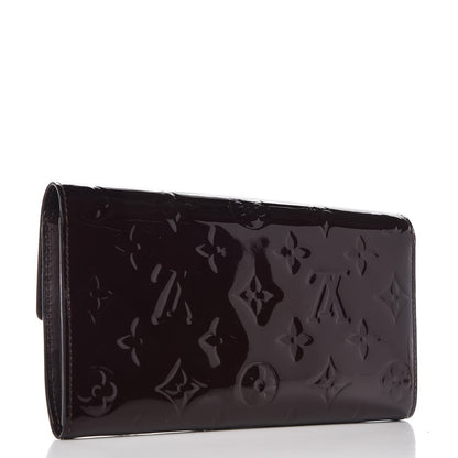 Louis Vuitton Vernis Sarah Wallet Amarante 3 of 6
