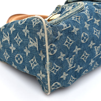 Louis Vuitton Monogram Denim Neo Speedy Blue 8 of 9