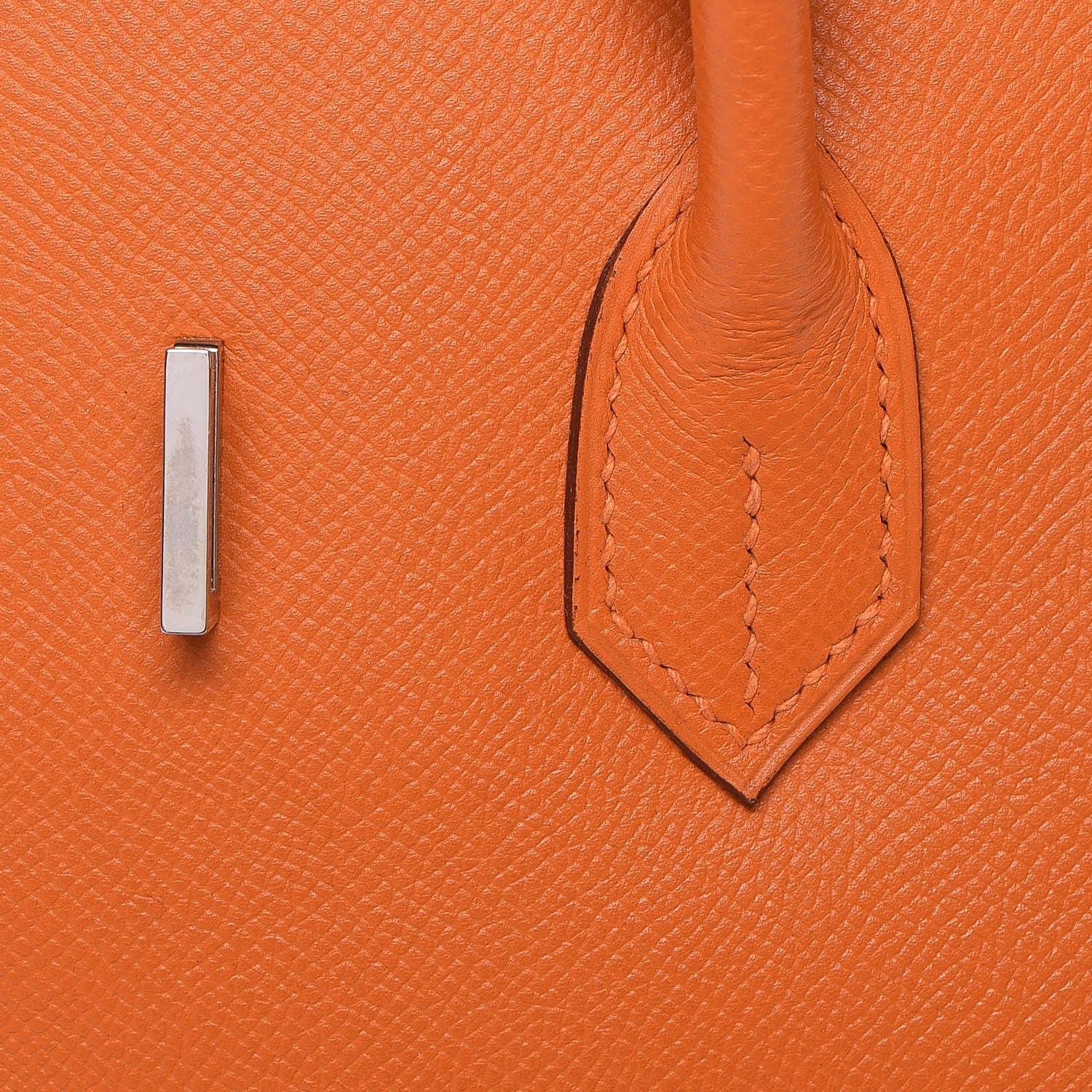 Hermes Epsom Birkin 35 Orange 25 of 41