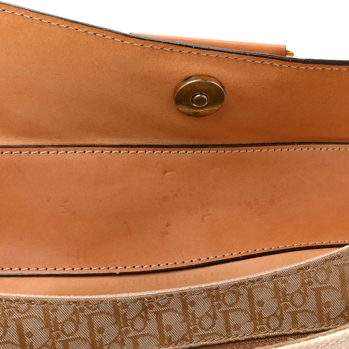 Canvas Calfskin Street Chic Shoulder Bag Pink