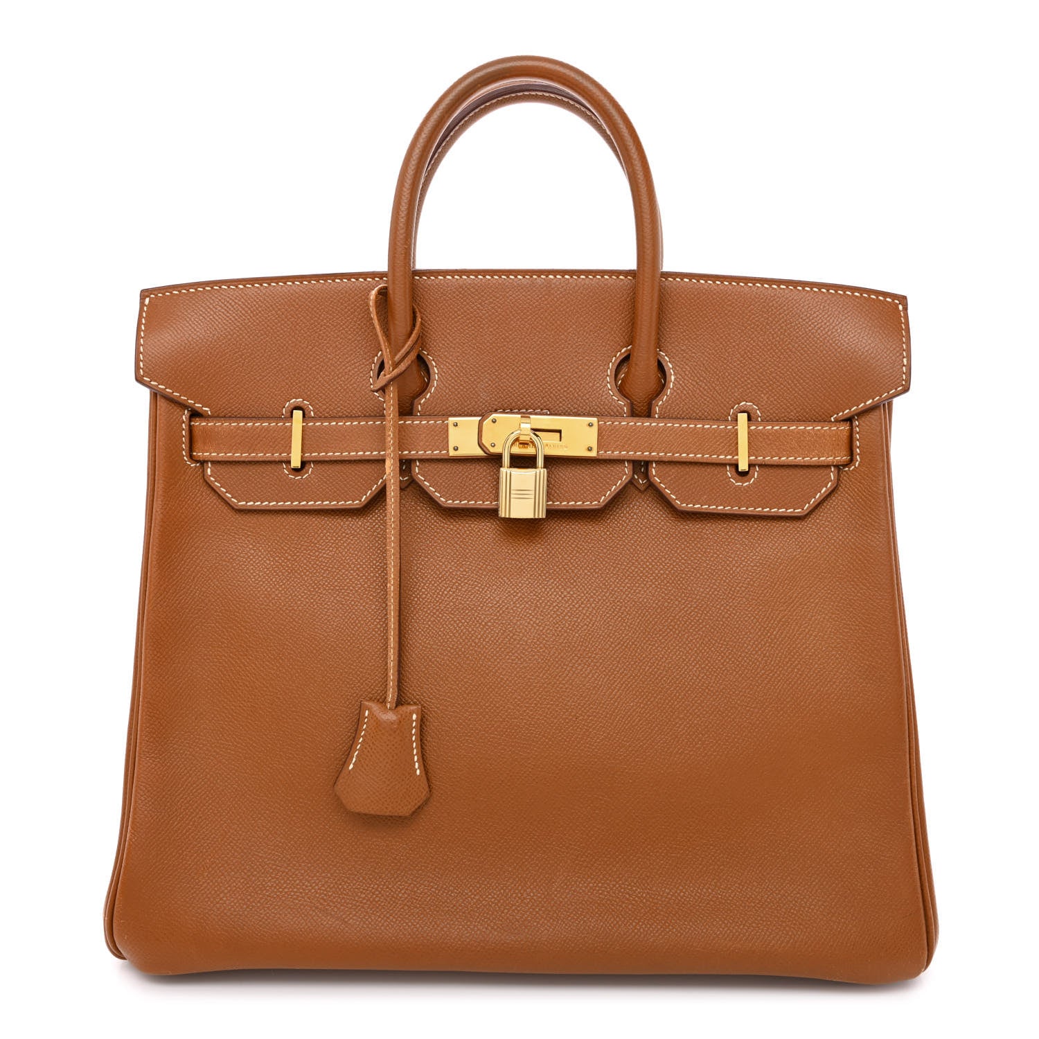 Hermes Courchevel HAC Birkin 32 Gold 1 of 14