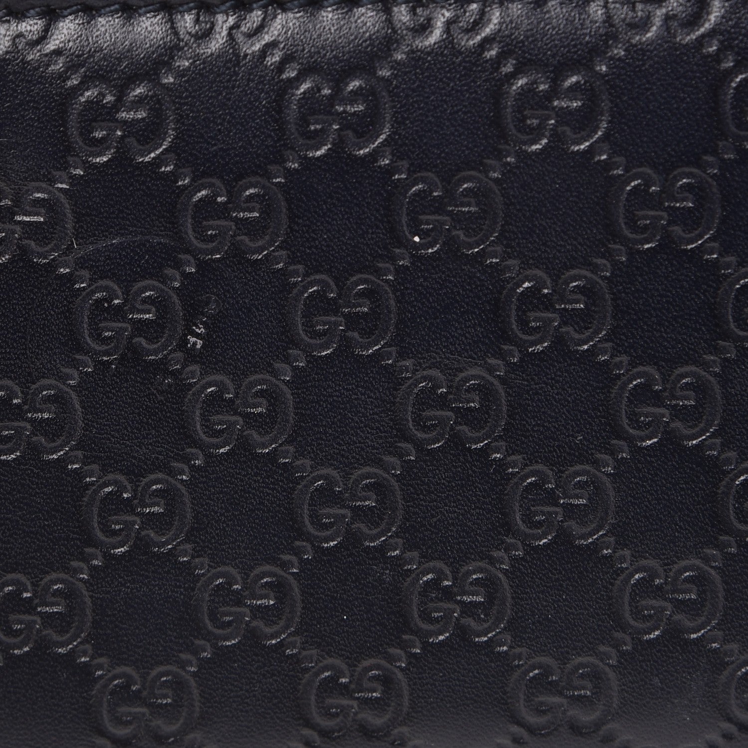 Gucci Microguccissima Zip Around Card Case Navy 8 of 8