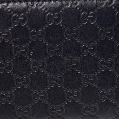 Gucci Microguccissima Zip Around Card Case Navy 8 of 8