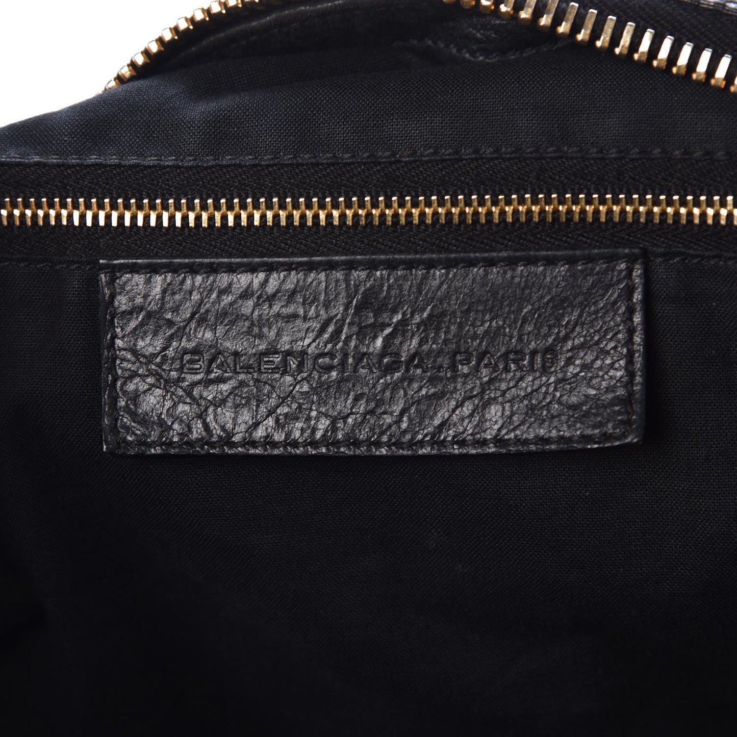 Agneau Giant 21 Gold Hardware Work Black