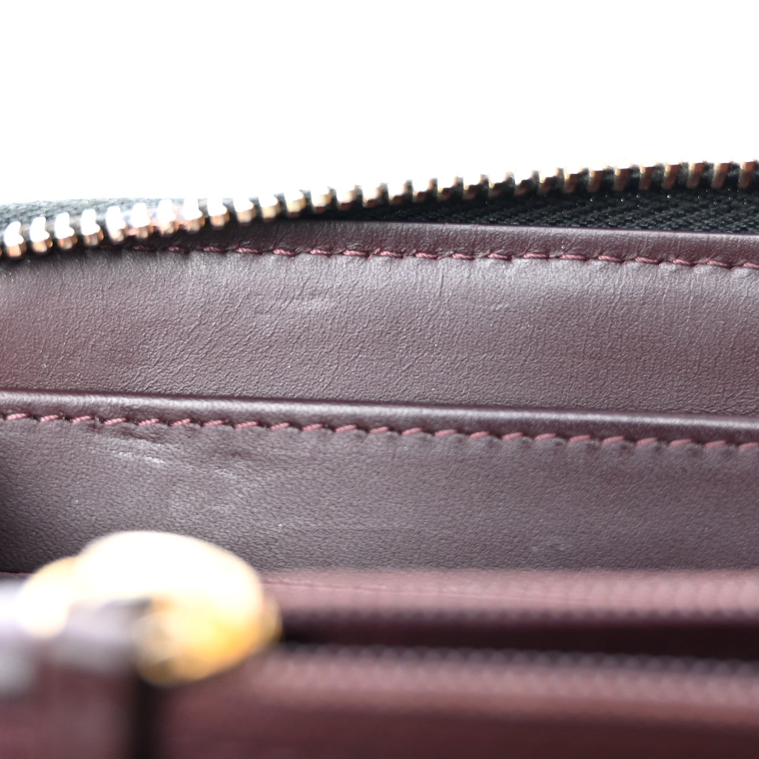 Chanel Caviar Quilted Large Gusset Zip Around Wallet Black 11 of 21