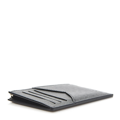 Louis Vuitton Taiga Coin Card Holder Black 4 of 6