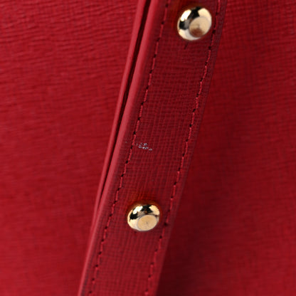 Mansur Gavriel Saffiano Backpack Flamma 21 of 22